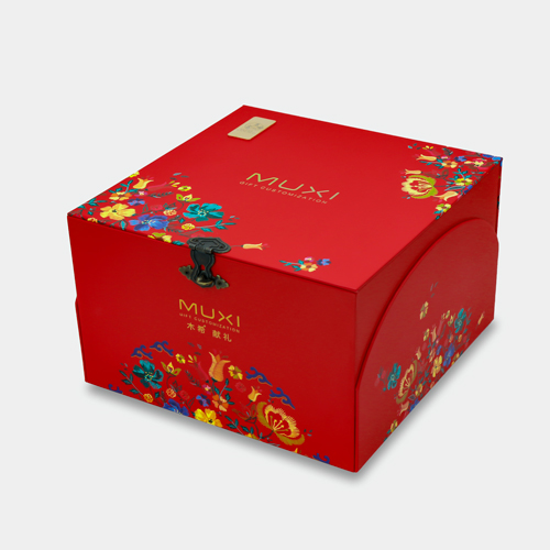 木希筷禮雞翅木骨瓷碟套盒
